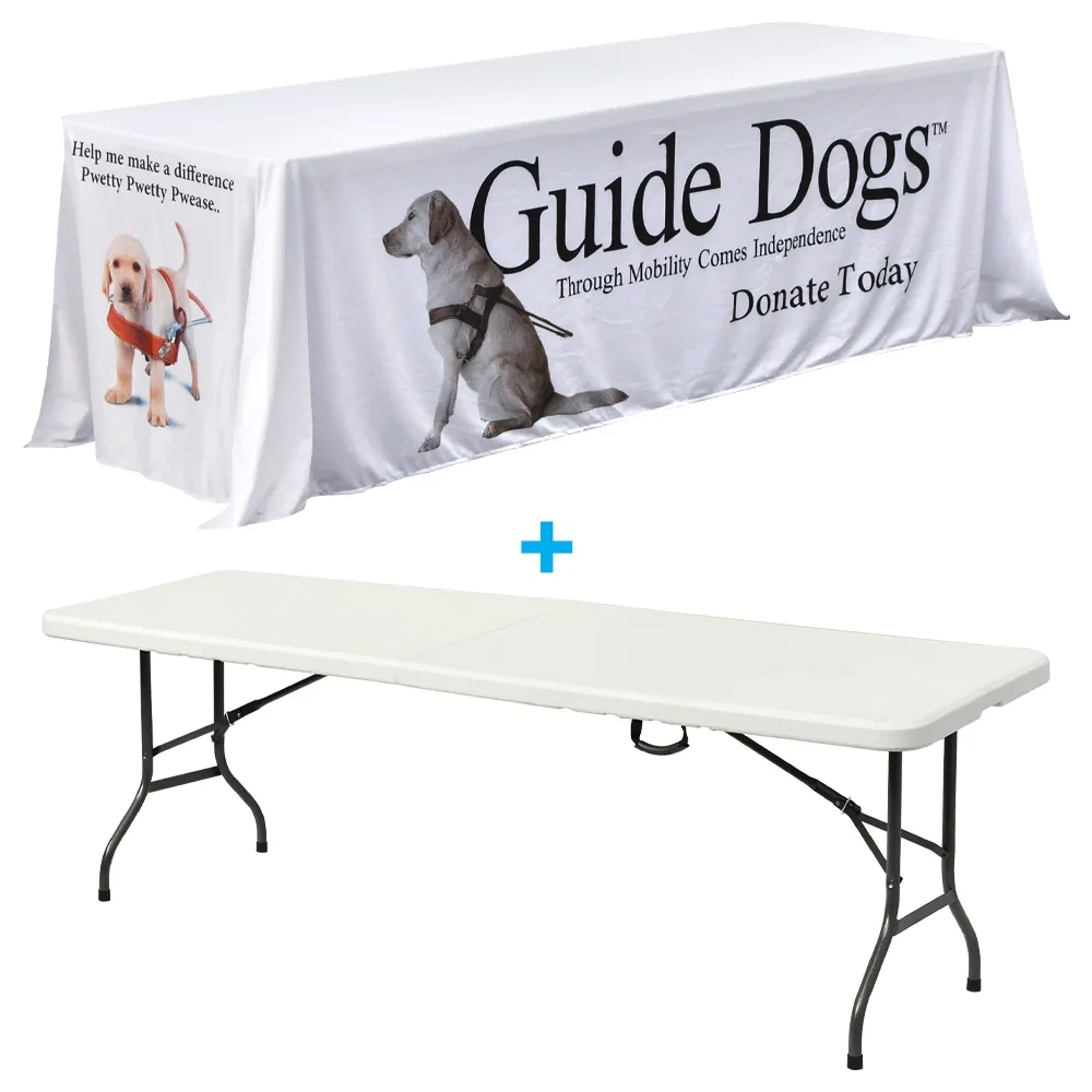 Custom Printed Table Skirt