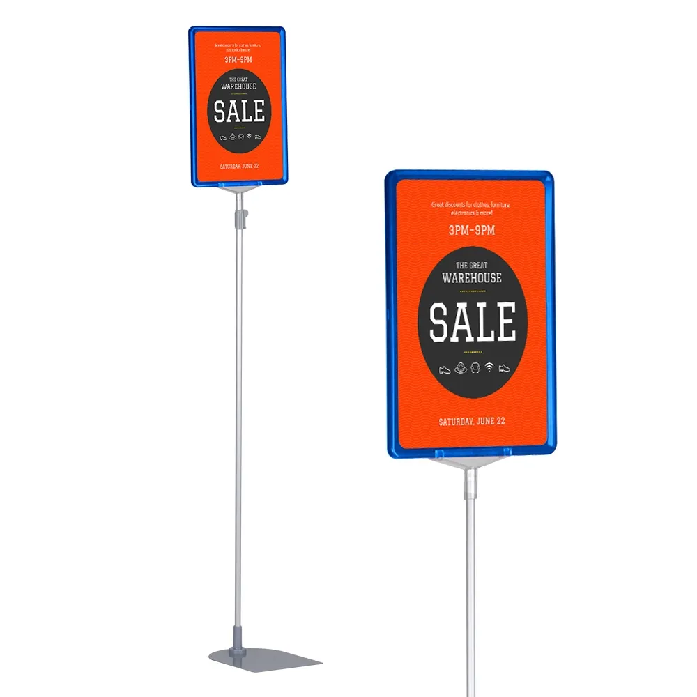 Free standing signage A4