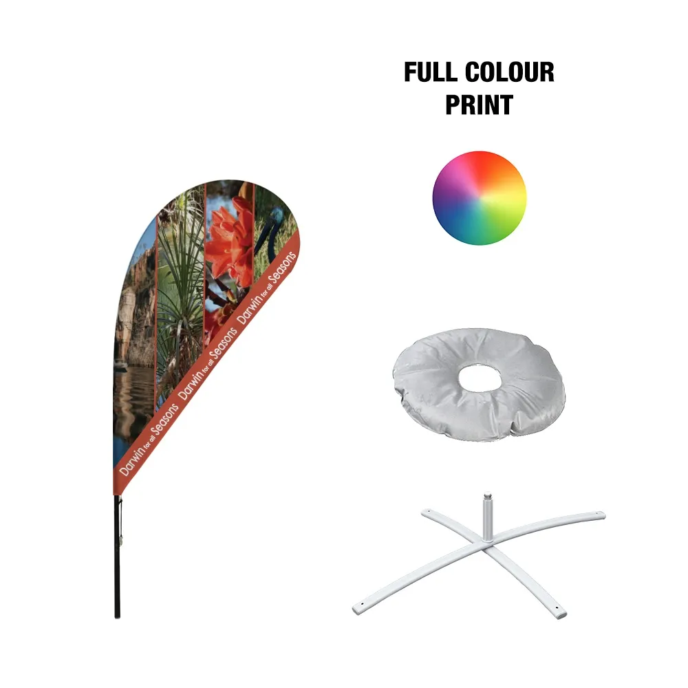 Single Sided 1.8m Portable Flag