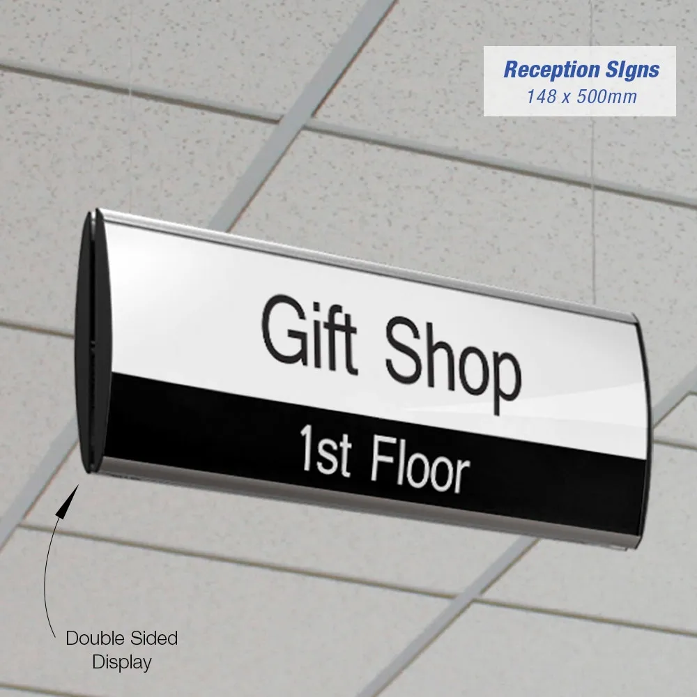 Ceiling Sign
