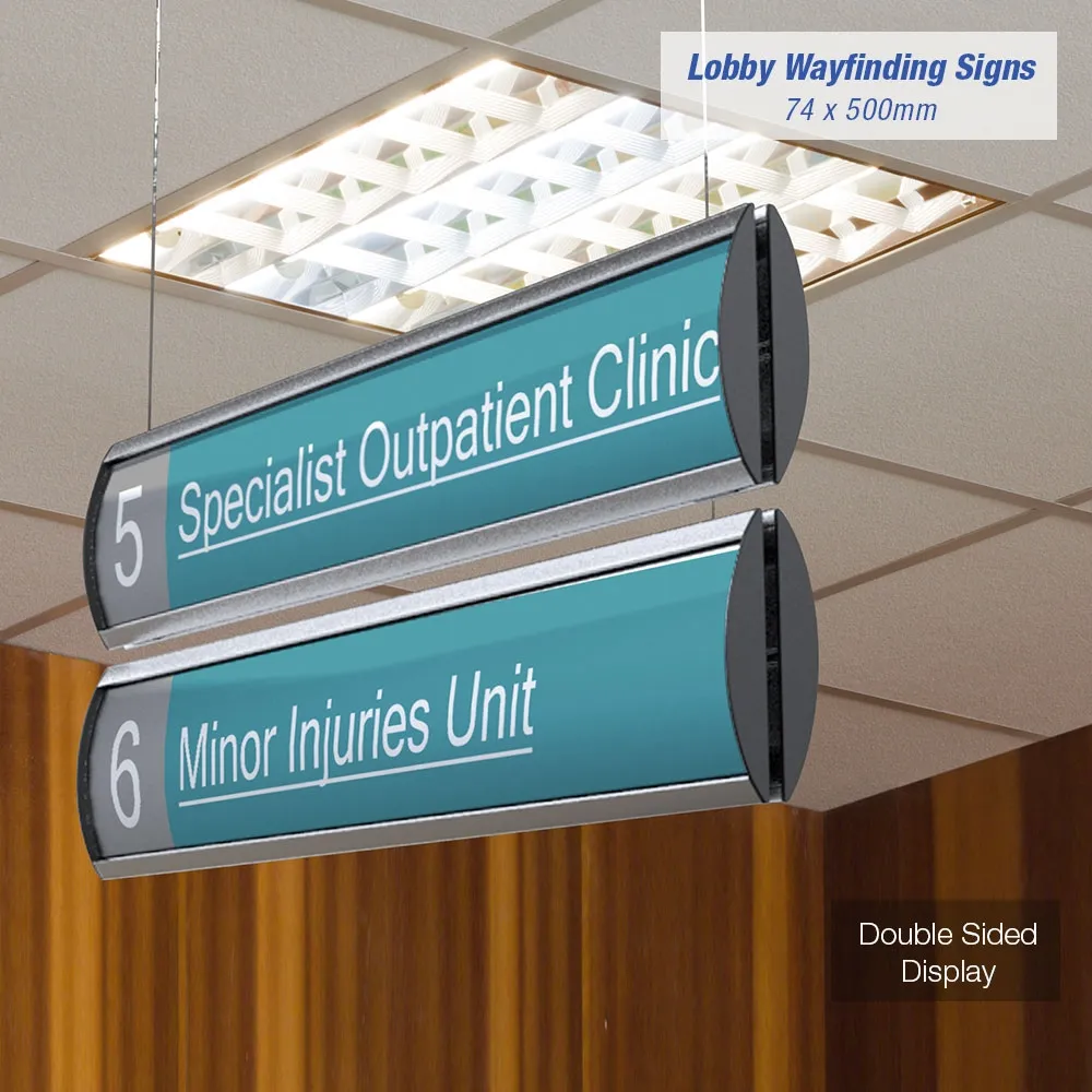 Interior Wayfinding Signs
