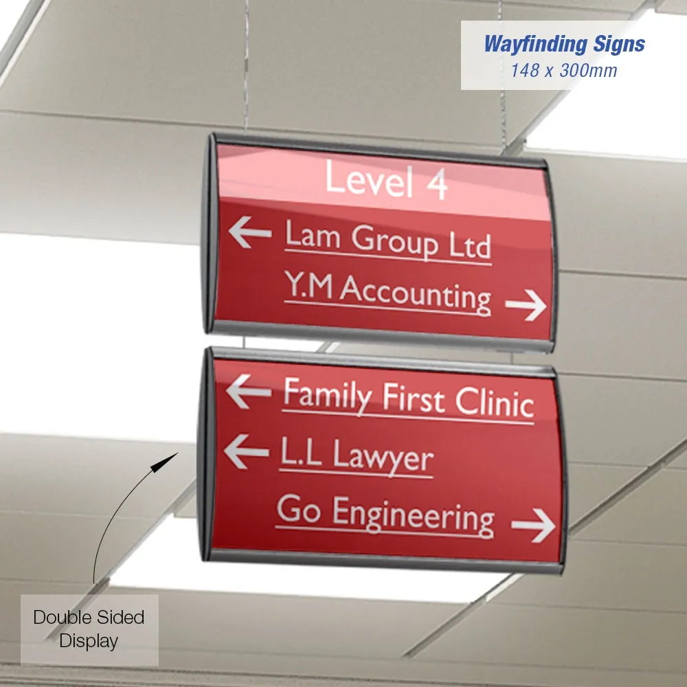 Suspended Ceiling Signs