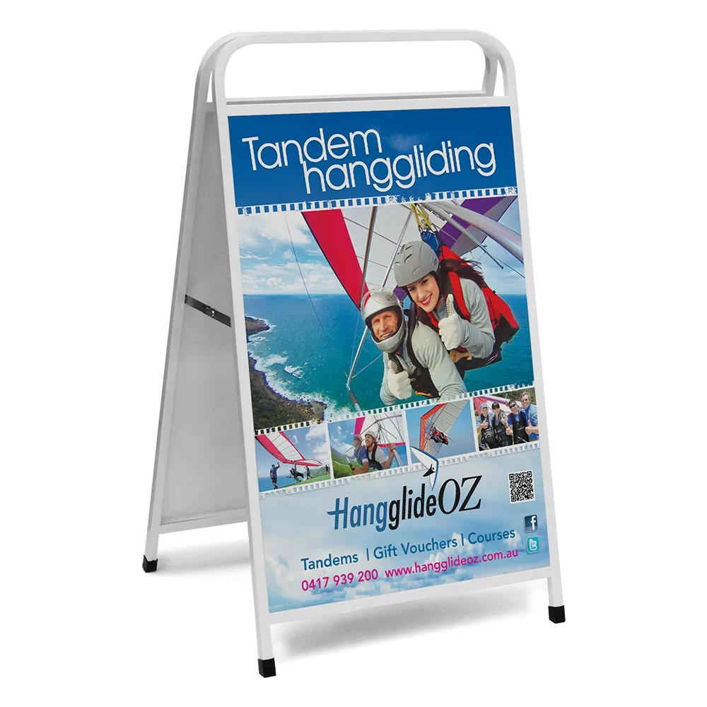 Steel A-Frame Sign