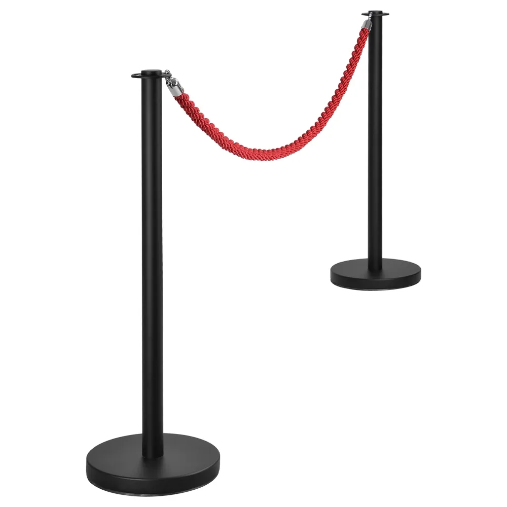 Red Rope Railings