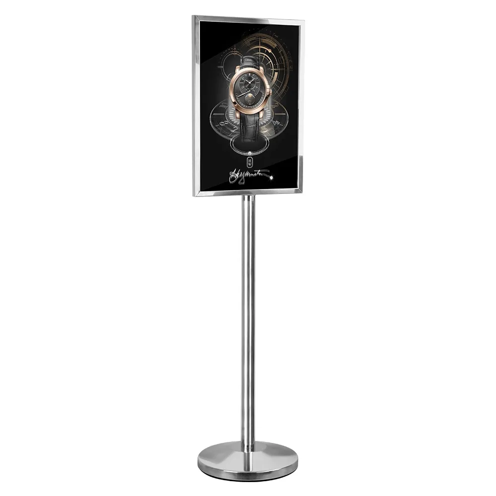 A2 Chrome Sign Stand