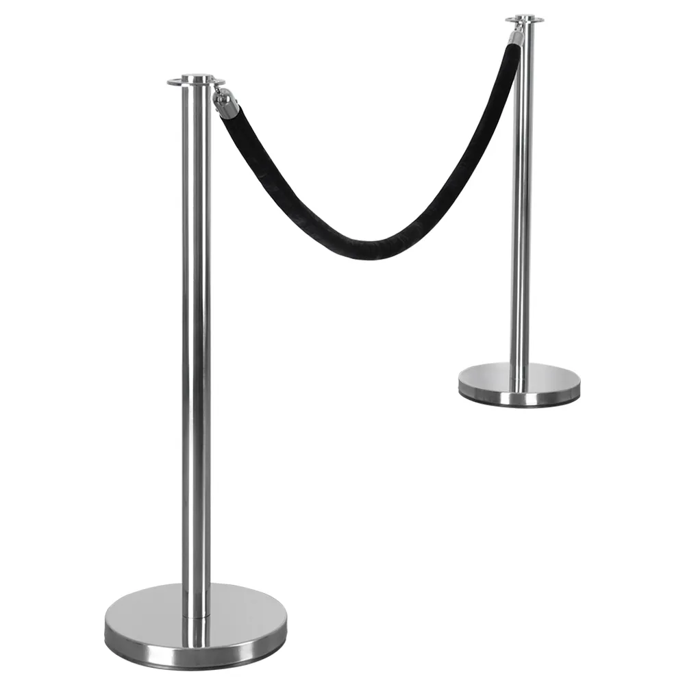 Polished Rope Barrier Posts