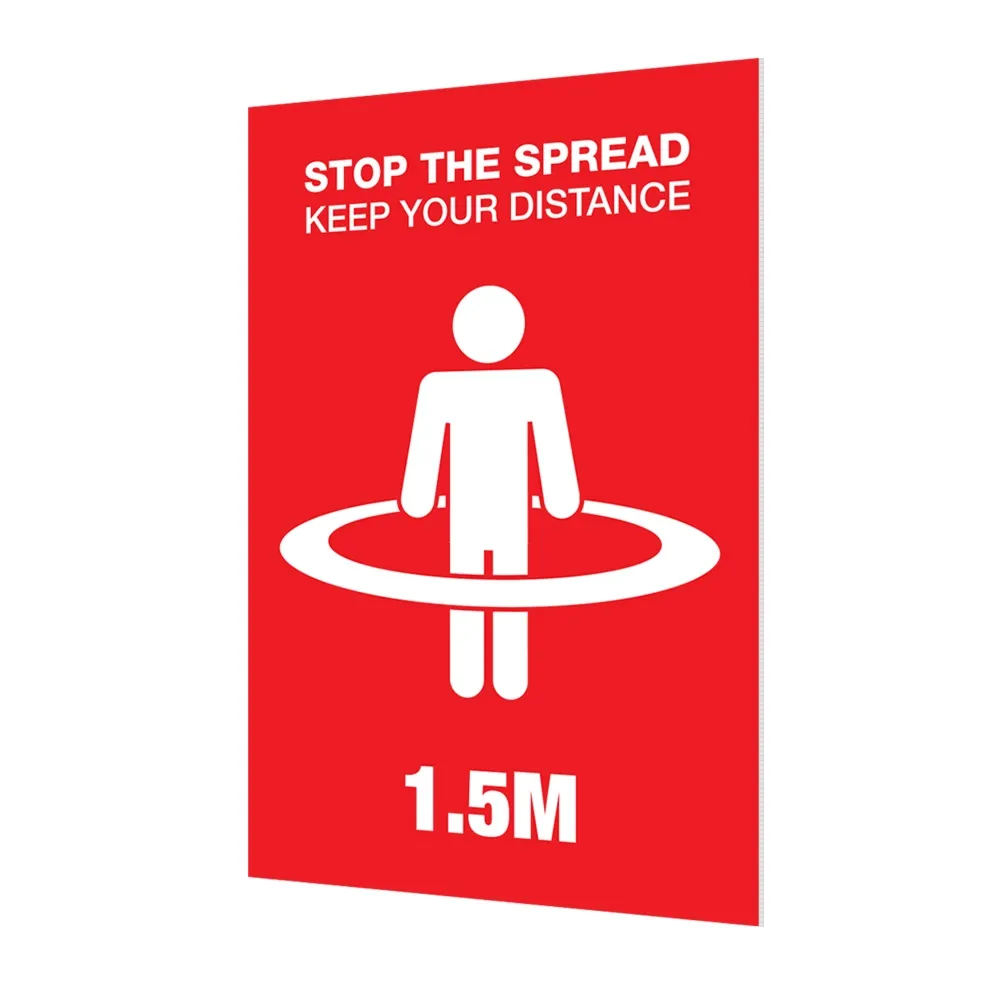 Social Distancing Sign