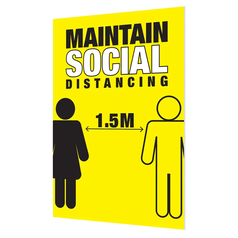 Social Distancing Signage