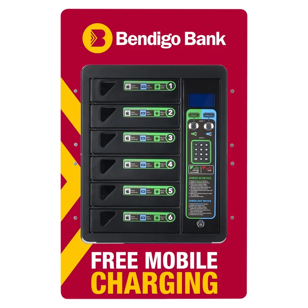 Charging Lockers for Phones