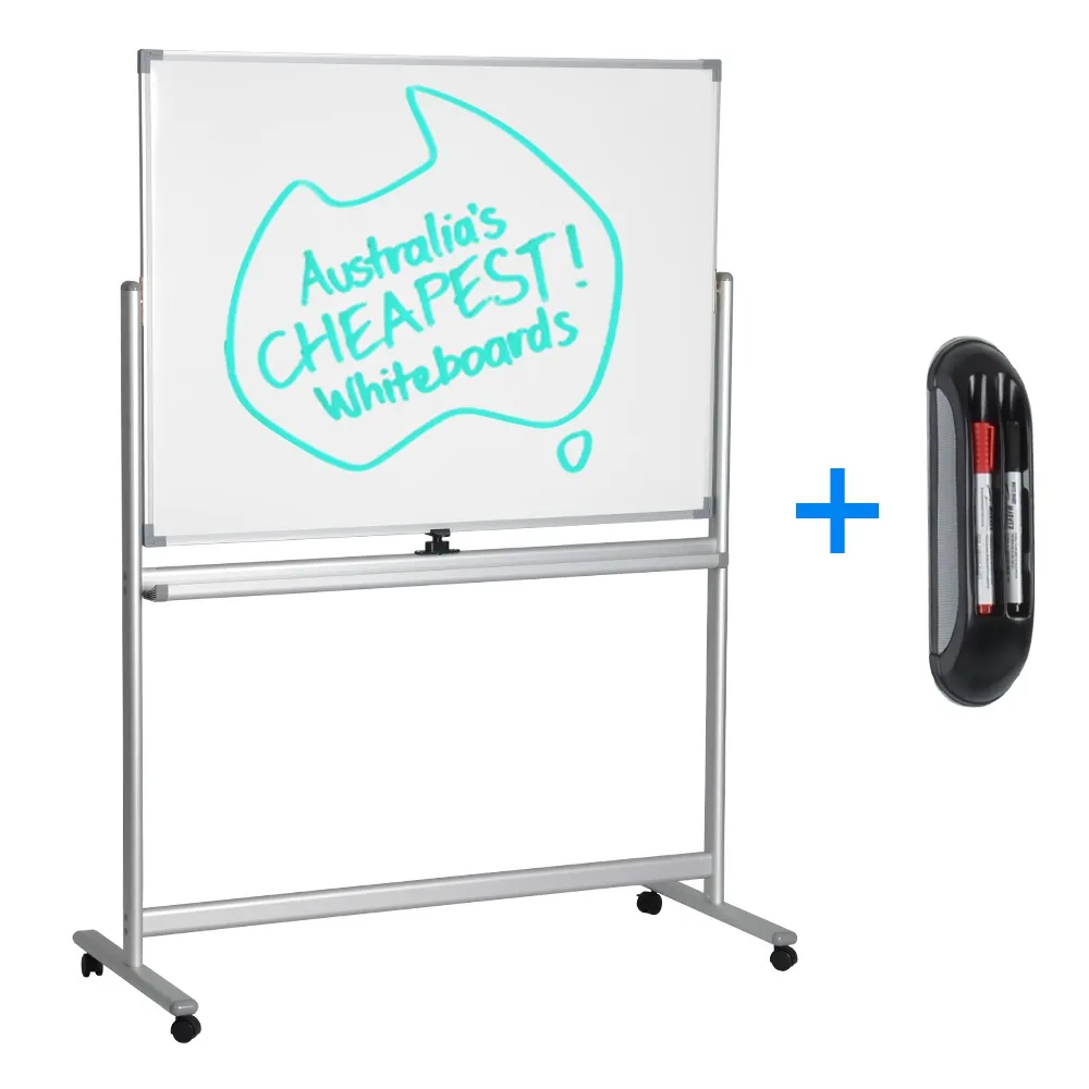 Free Standing White Board w/ Marker Kit