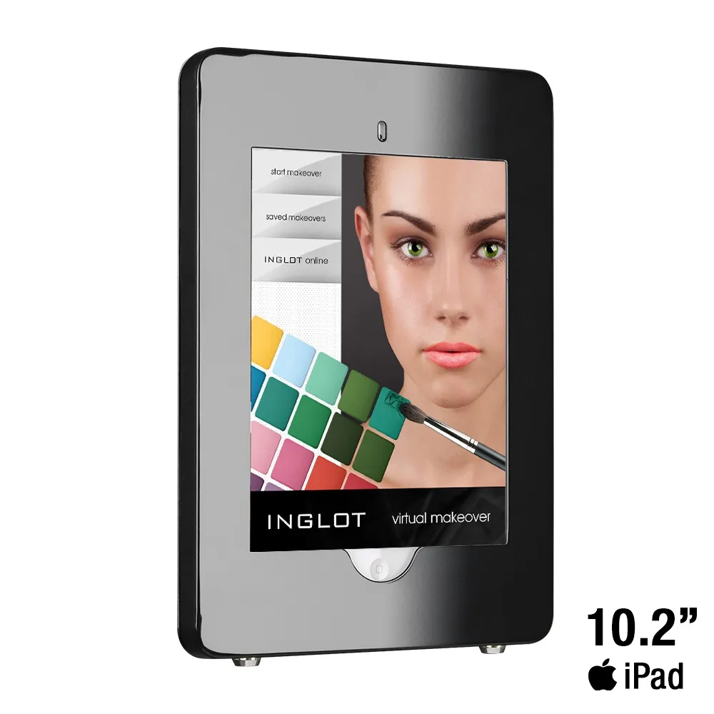 Black Wall Mount iPad Holder for 10.2