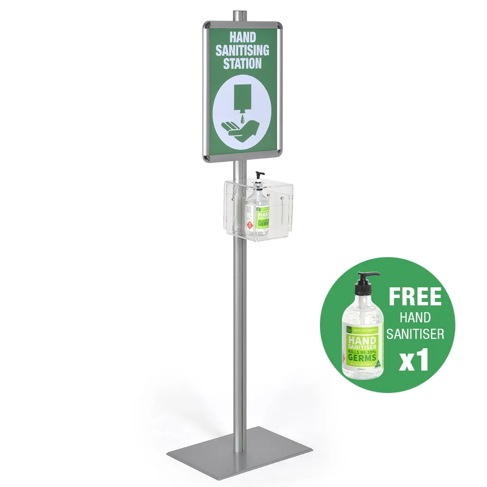 A3 Free Standing Hand Sanitiser