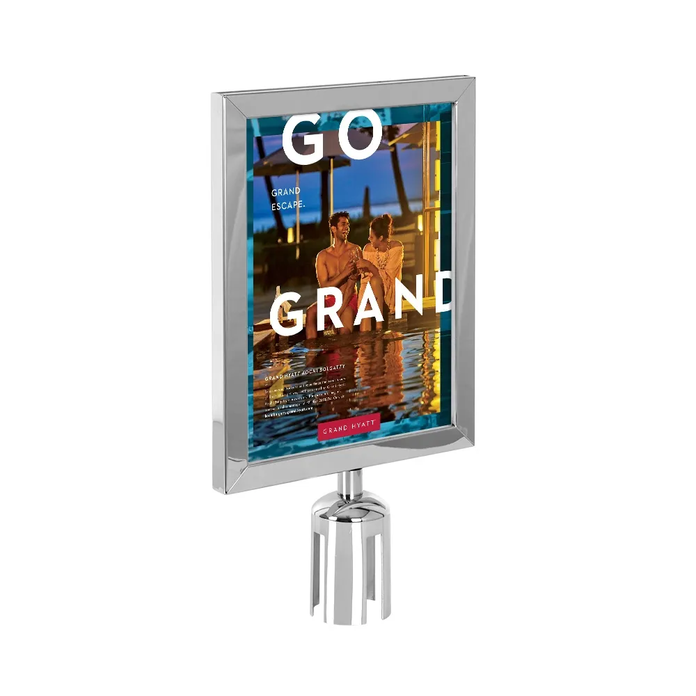 Stanchion Sign Topper