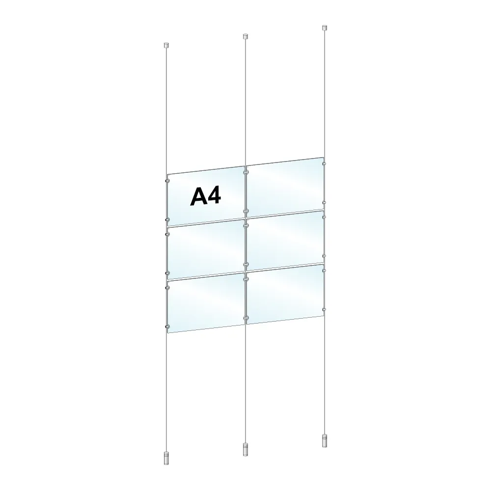Suspended Poster Display