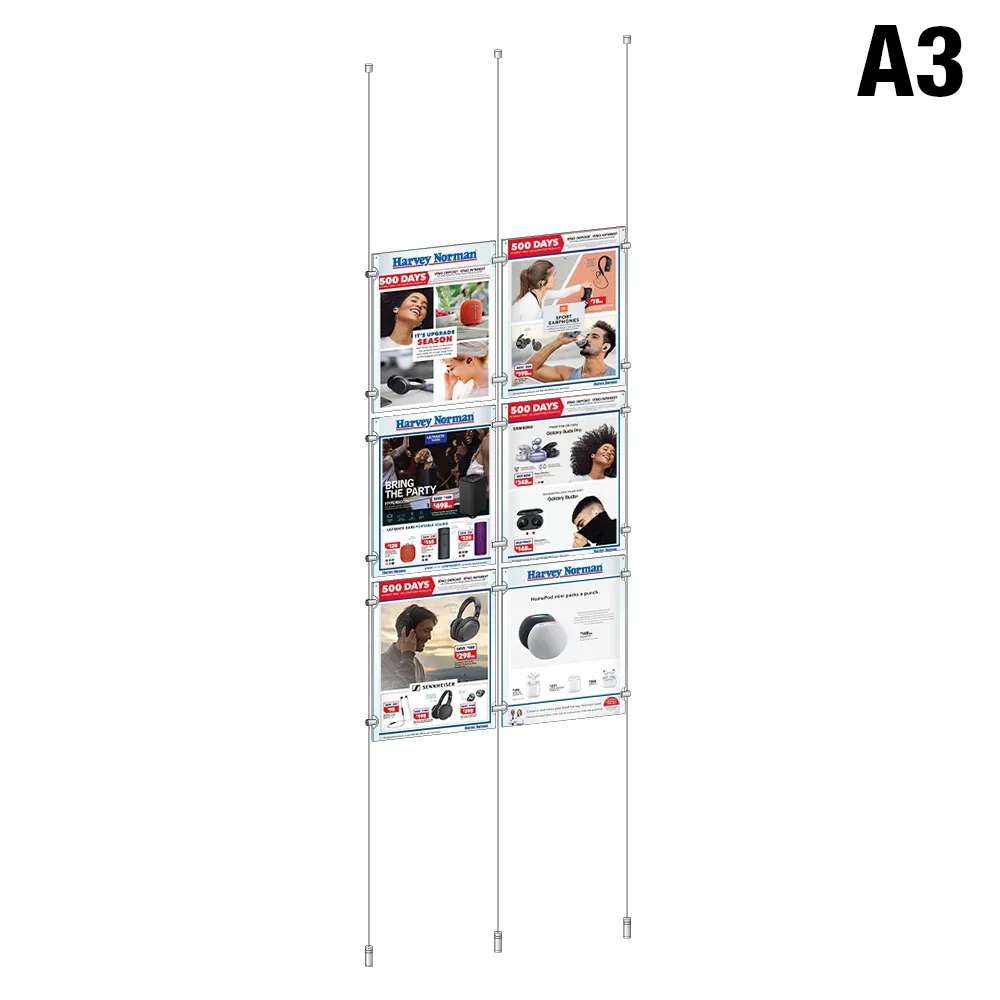 Window Cable Display System
