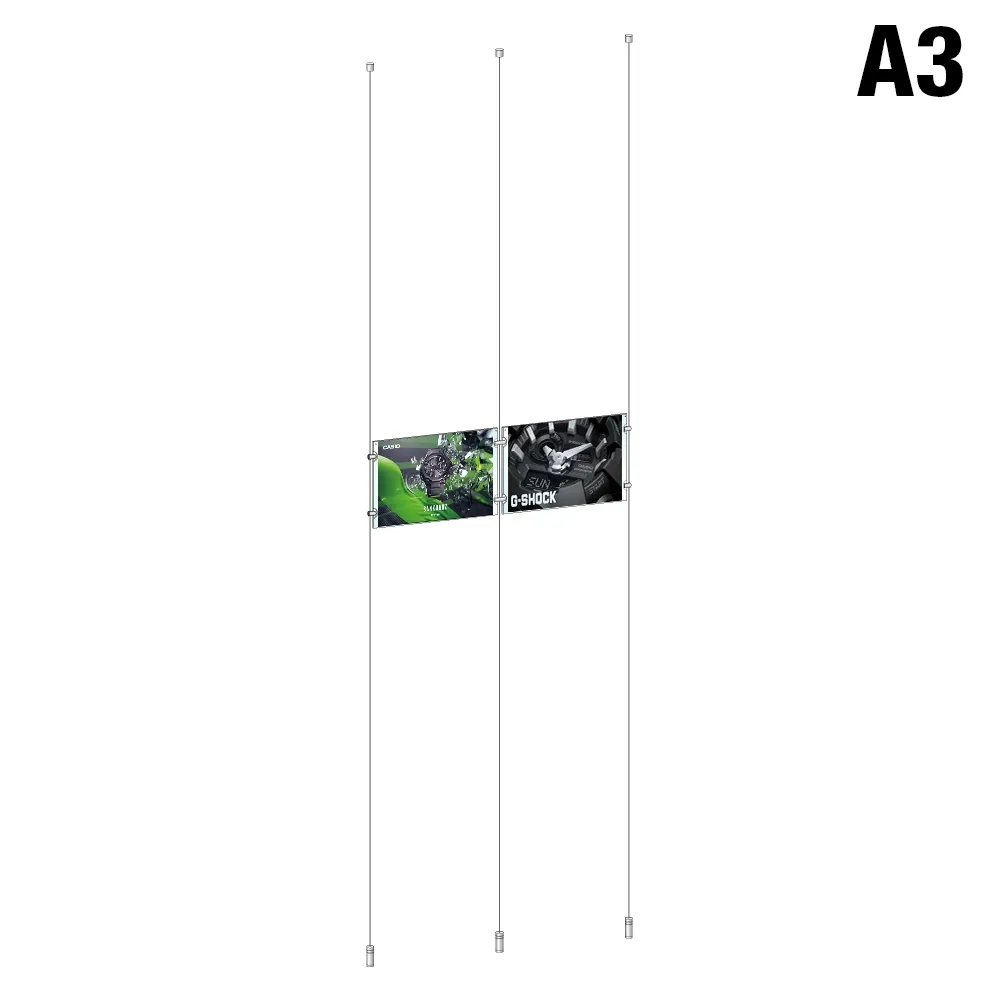 A3 Hanging Wire System